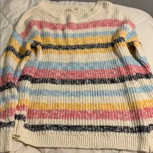 stripped sweater